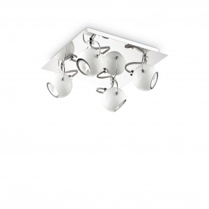 Plafoniera Lunare PL4 White