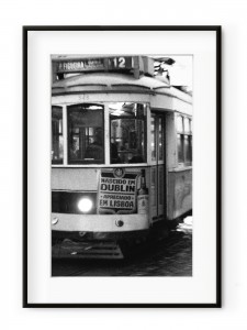 Tablou Electricos de Lisboa Aluminium Noir