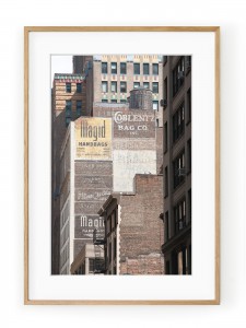 Tablou Manhattan Brick Walls Oak