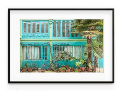 Tablou La Maison aux Éléphants Paris Aluminium Noir