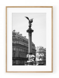 Tablou From Paris with Love Oak