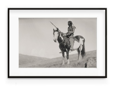 Tablou Native American III Aluminium Noir