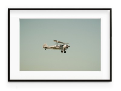 Tablou Biplan Aluminium Noir