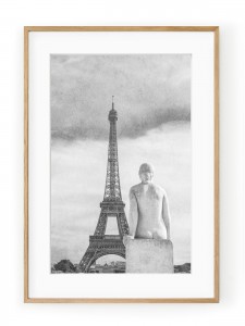 Tablou Sculpture Parisienne La femme Oak