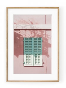 Tablou Turquoise & Rose Oak