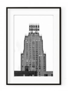 Tablou Architectural Blur Aluminium Noir