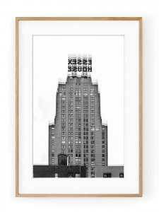 Tablou Architectural Blur Oak