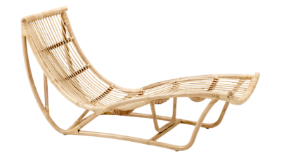 Sezlong din ratan Michelangelo Naturale