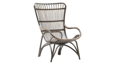Fotoliu din rattan Monet Grey Antique, l67xA81xH98 cm