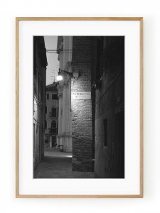 Tablou Venezia di Notte Vaporetto Oak