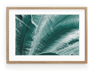 Tablou Palmes Bleues Oak