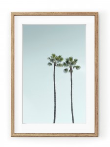 Tablou Los Angeles Palm Trees Oak