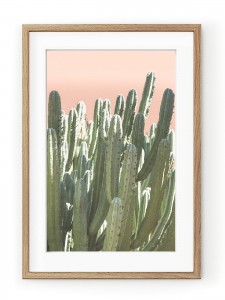 Tablou Californian Cactus II Oak