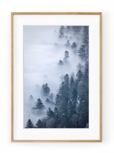 Tablou Brume Bleue II Pyrénée Oak