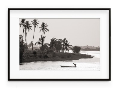 Tablou Togo Lake Aluminium Noir