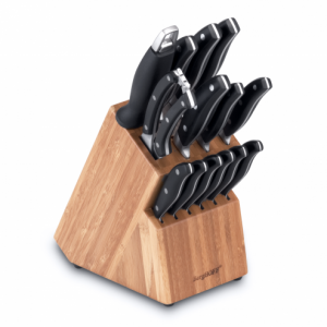 Set 12 cutite + accesorii Black, Essentials Line