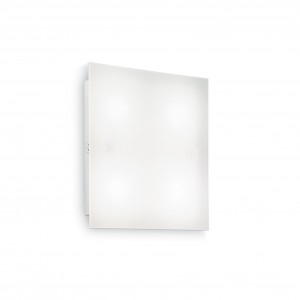 Plafoniera Flat PL4 D30 White