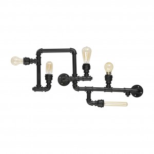 Plafoniera Plumber PL5 Black