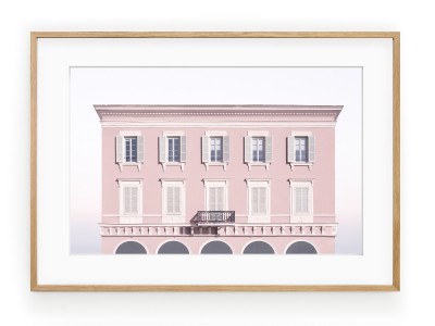 Tablou Pink House Oak