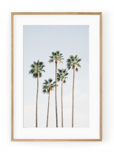 Tablou Regal Palm Trees Oak
