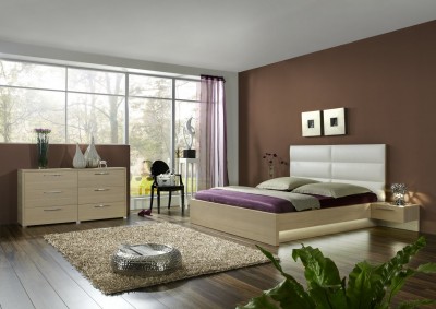 Pat din MDF si furnir Amelia 