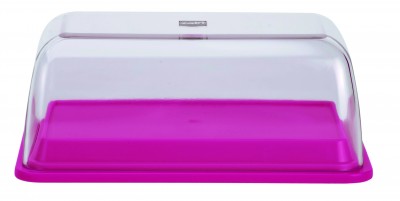 Vas pentru unt Butterdish-Magenta