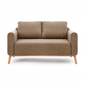 Canapea Fixa 2 locuri Milton Light Brown