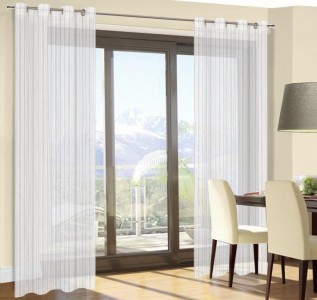 Perdea Megan 140X250 Alb 1 buc