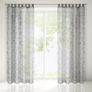 Perdea Fiore 140X250 Argintiu 1 buc