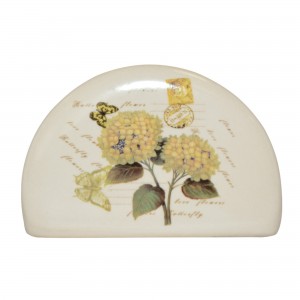 Suport servetele Portelan, Hortensie