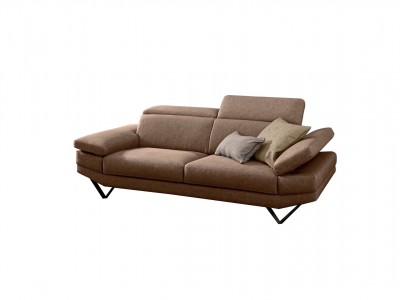 Canapea fixa 3 locuri tapitata cu texil Howard, l230xA105xH78 cm