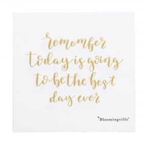 Servetele de hartie Napkin, Gold/White