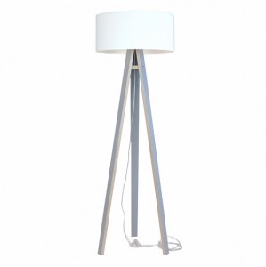 Lampadar Lamp Wanda White Grey