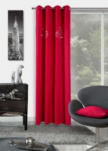 Draperie Yvette 140X250 Rosu 1 buc