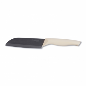 Cutit ceramic Santoku, Beige, 14 cm, Eclipse Line