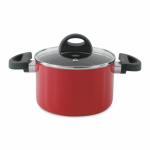 Oala cu capac, Red, 2 L, Eclipse Line