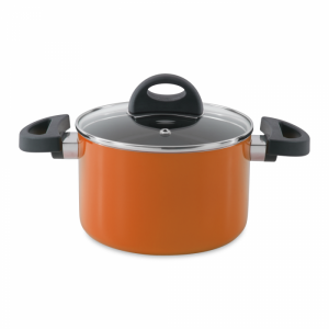 Oala cu capac, Orange, 2 L, Eclipse Line