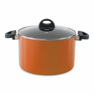 Oala cu capac, Orange, 6,6 L, Eclipse Line