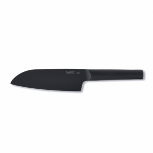 Cutit Santoku, Black, 16 cm, Ron
