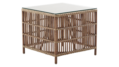 Masuta de cafea din ratan Donatello Antique, L60xl60xH54 cm
