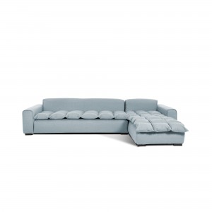 Coltar Fix 3 locuri Cloud Right Light Bleu