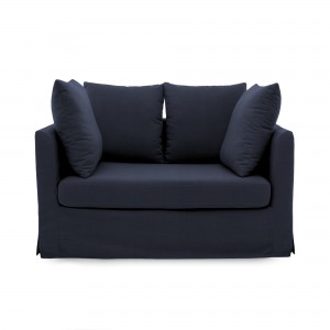 Canapea Fixa 2 locuri Coraly Marine Blue