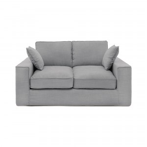 Canapea Fixa 2 locuri Jane Light Grey