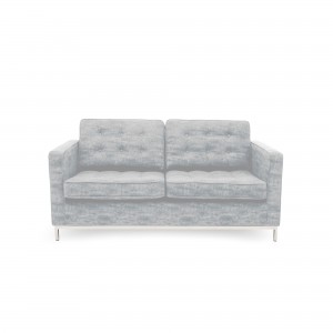 Canapea Fixa 2 locuri Ben Light Grey