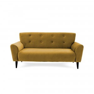 Canapea Fixa 3 locuri Kiara Mustard