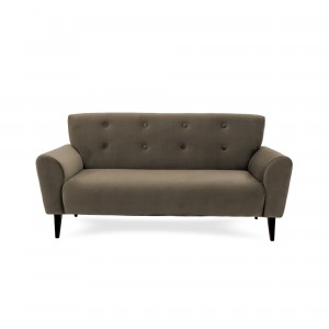 Canapea Fixa 3 locuri Kiara Taupe