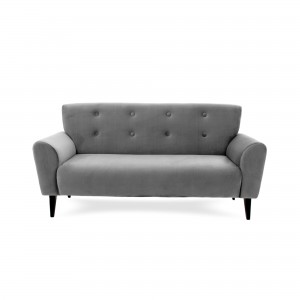 Canapea Fixa 3 locuri Kiara Silver