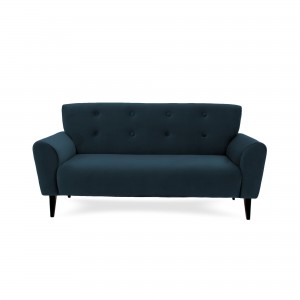Canapea Fixa 3 locuri Kiara Marine Bleu