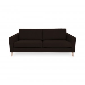 Canapea Fixa 3 locuri Tom Brown/Natural