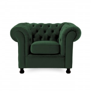 Fotoliu Chesterfield Emerald Green
